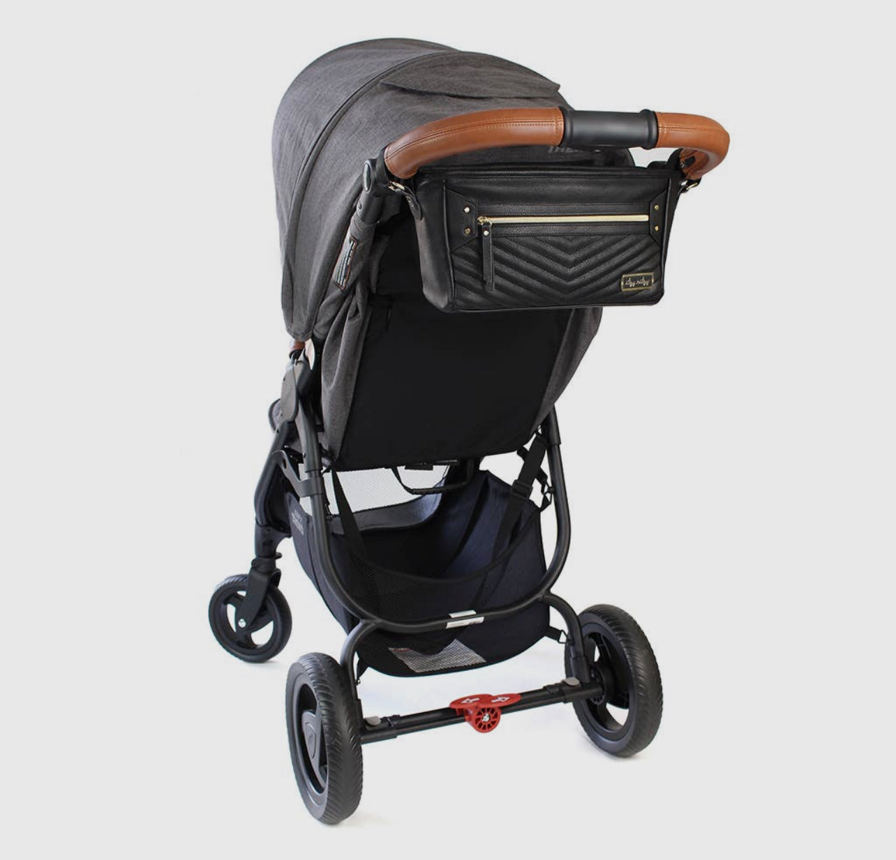 Itzy Ritzy Travel Stroller Orangizer - Jetsetter Black