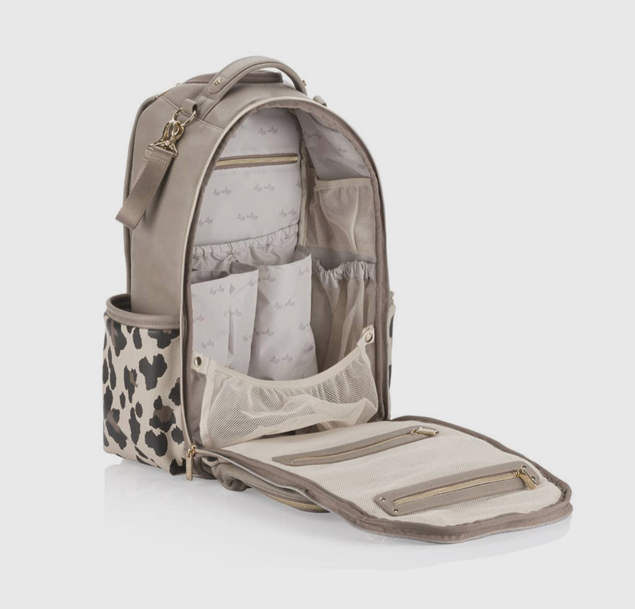 Itzy Ritzy Boss Plus Diaper Bag - Leopard