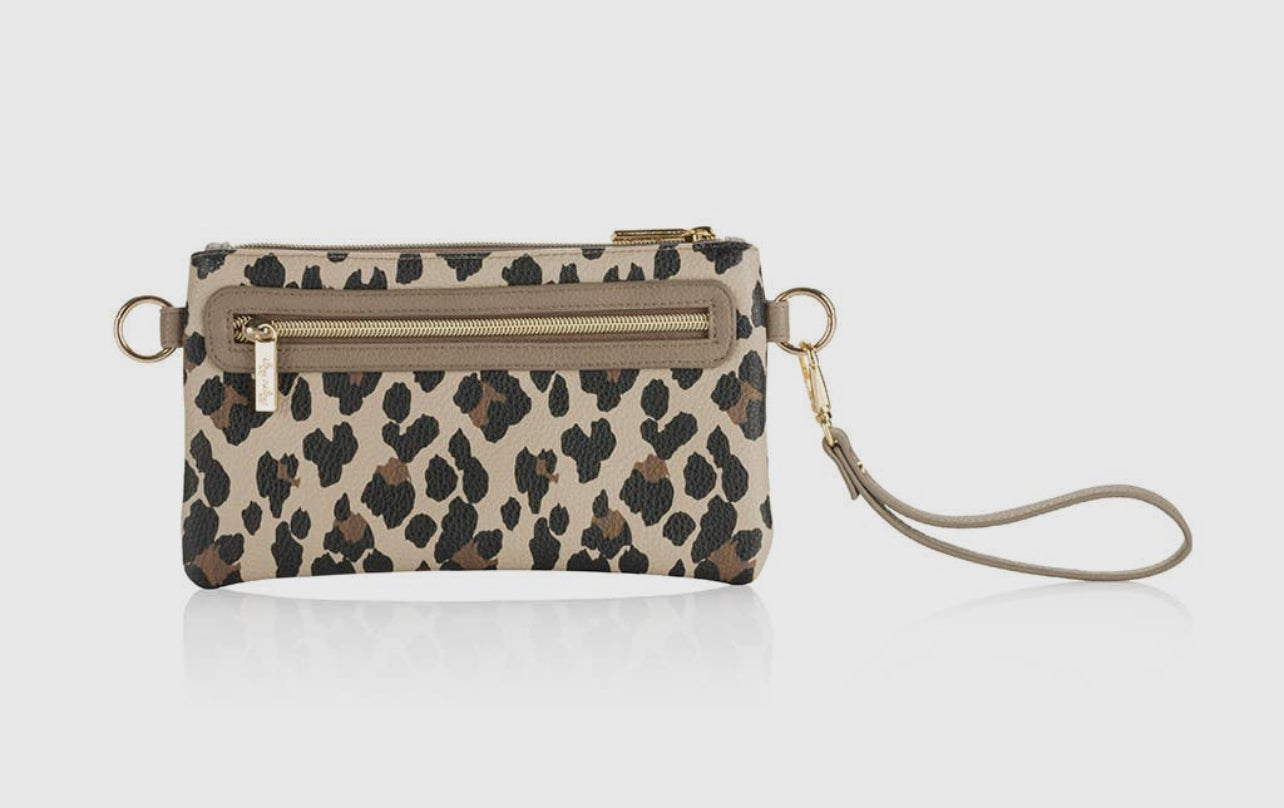 Itzy Ritzy Boss Pouch Wallet - Leopard