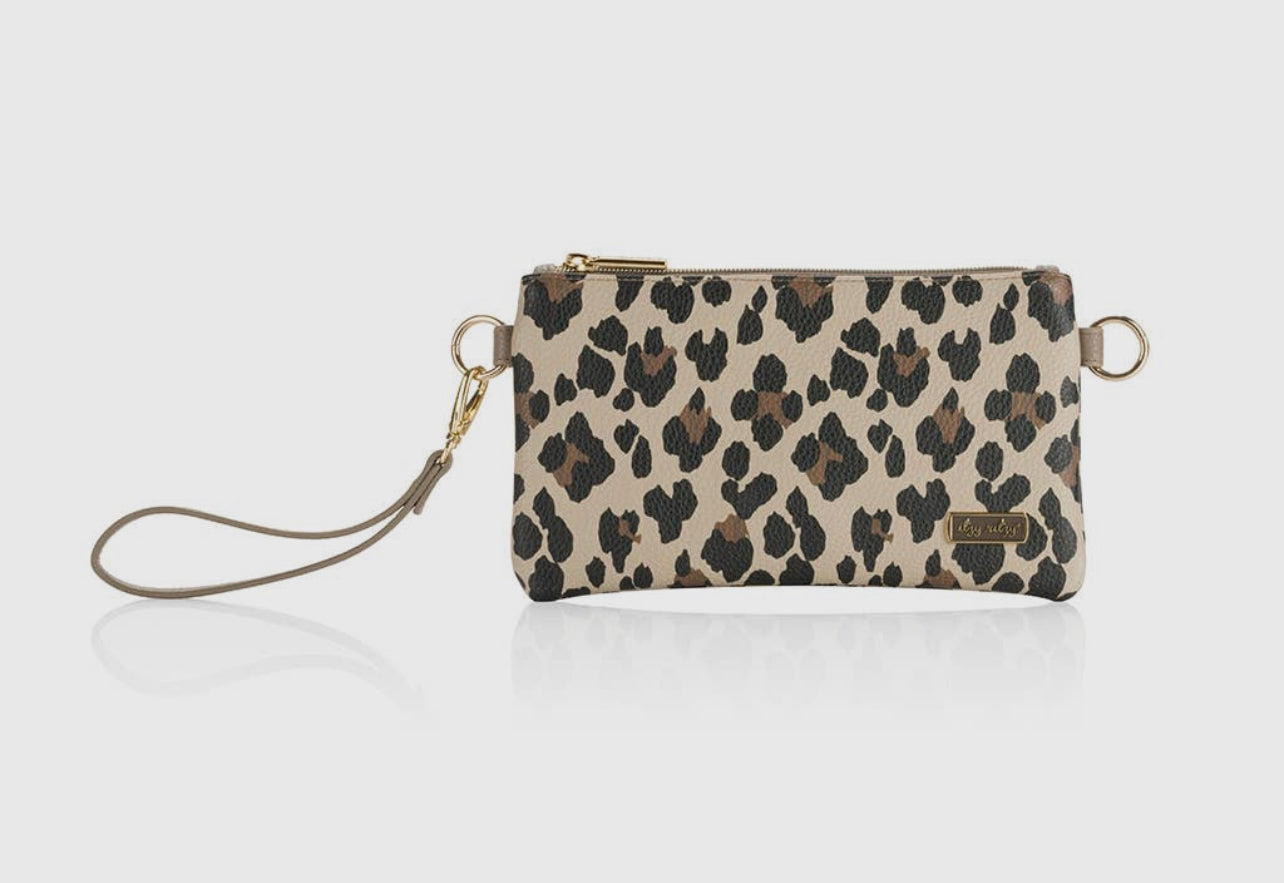 Itzy Ritzy Boss Pouch Wallet - Leopard