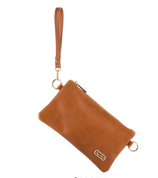 Itzy Ritzy Boss Pouch Wallet - Cognac