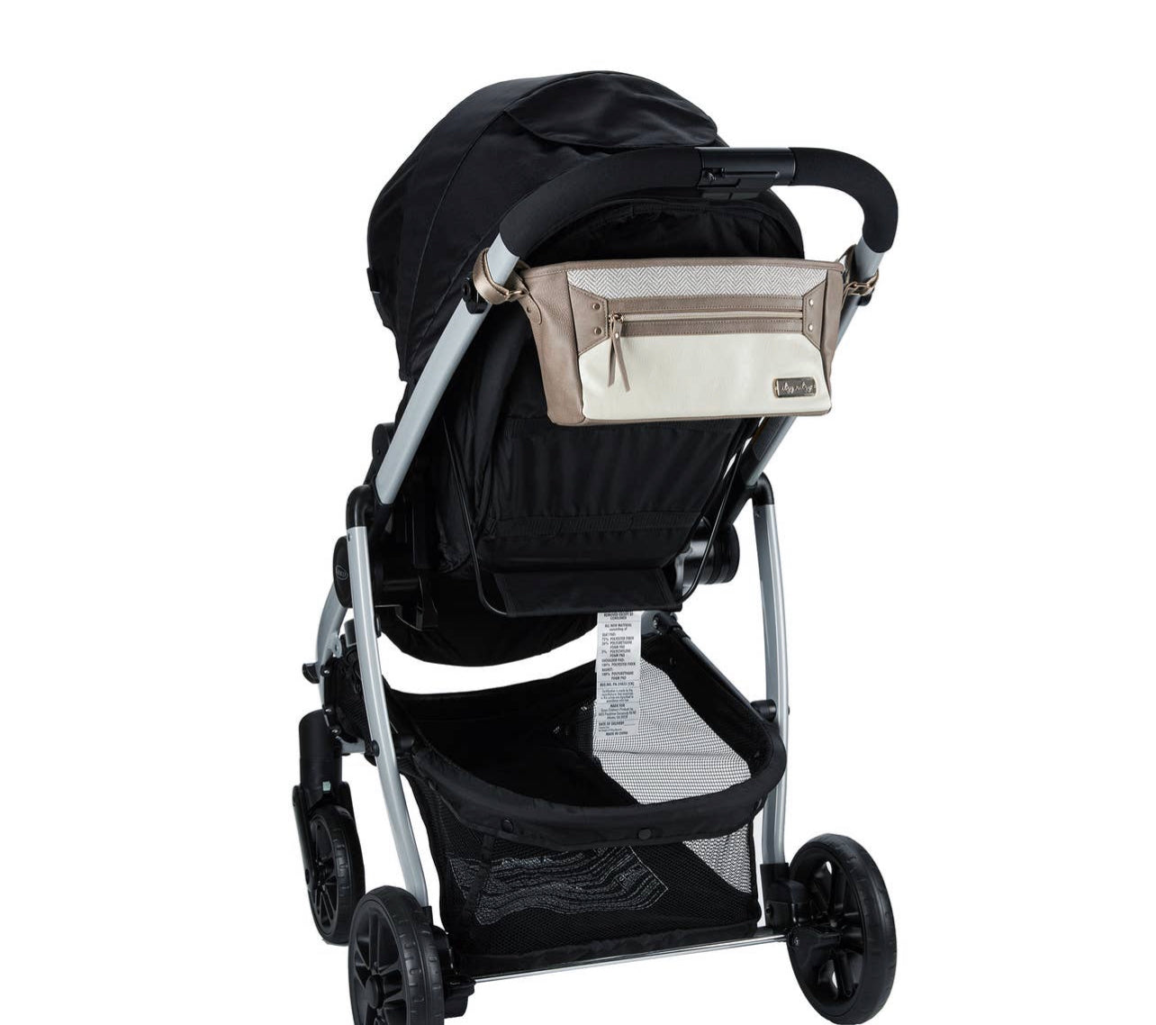 Itzy Ritzy Travel Stroller Orangizer -  Vanilla Latte