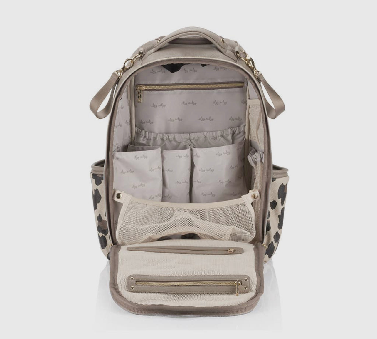 Itzy Ritzy Boss Plus Diaper Bag - Leopard