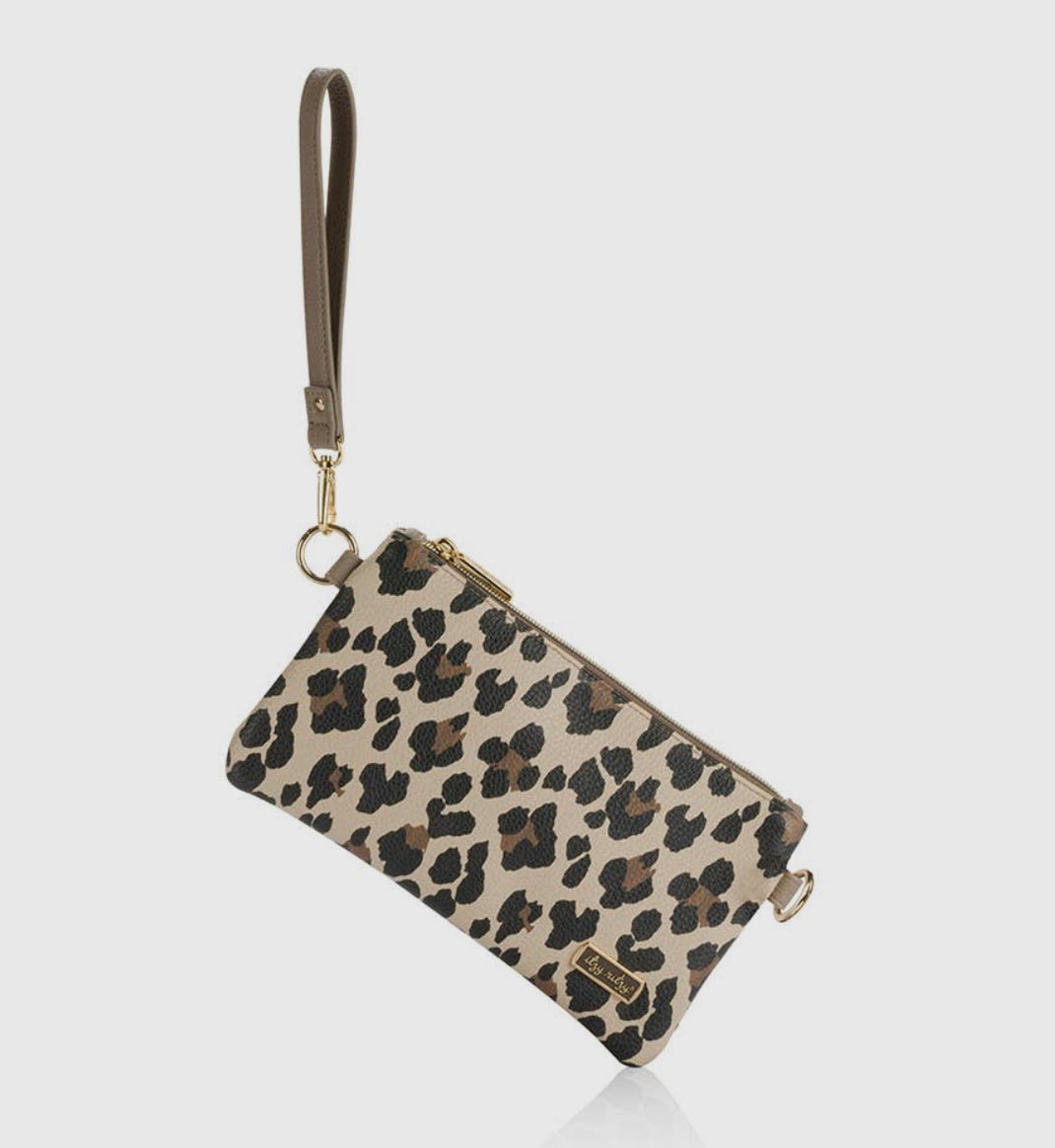 Itzy Ritzy Boss Pouch Wallet - Leopard