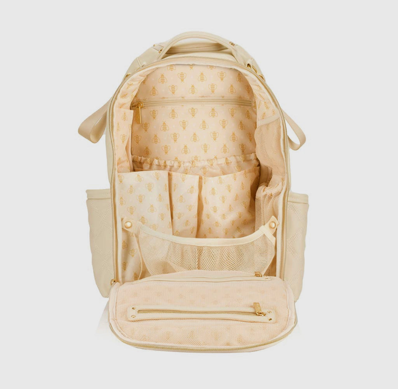 Itzy Ritzy Boss Plus Diaper Bag - Milk And Honey